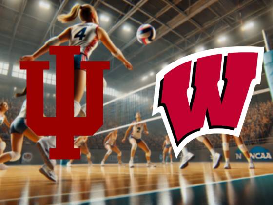 Indiana Hoosiers at Wisconsin Badgers Women's Volleyball